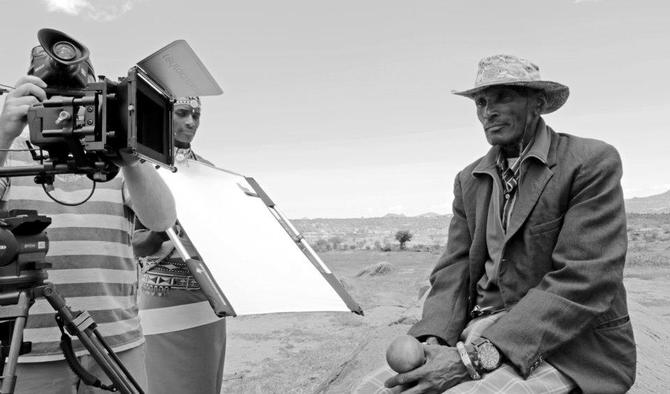 Mzee Ng'ais expressing that it's time for change amongst the elders